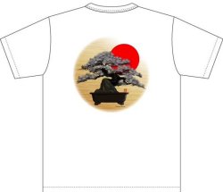 画像3: オリジナルTシャツ Ver.2 黒松 【カラー：ホワイト】